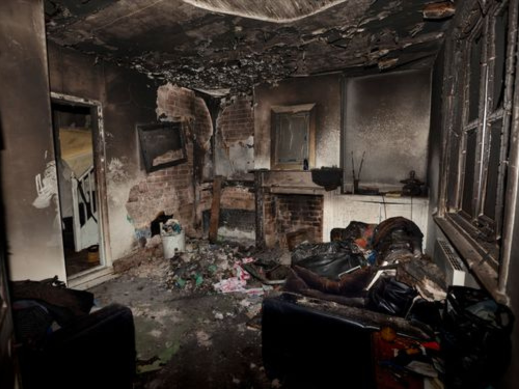 fire damage house repair